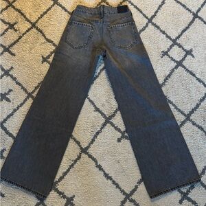 Hollister Washed Black Low-rise Baggy Jeans